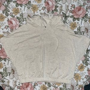 Express Ivory Crop Top Size XSmall